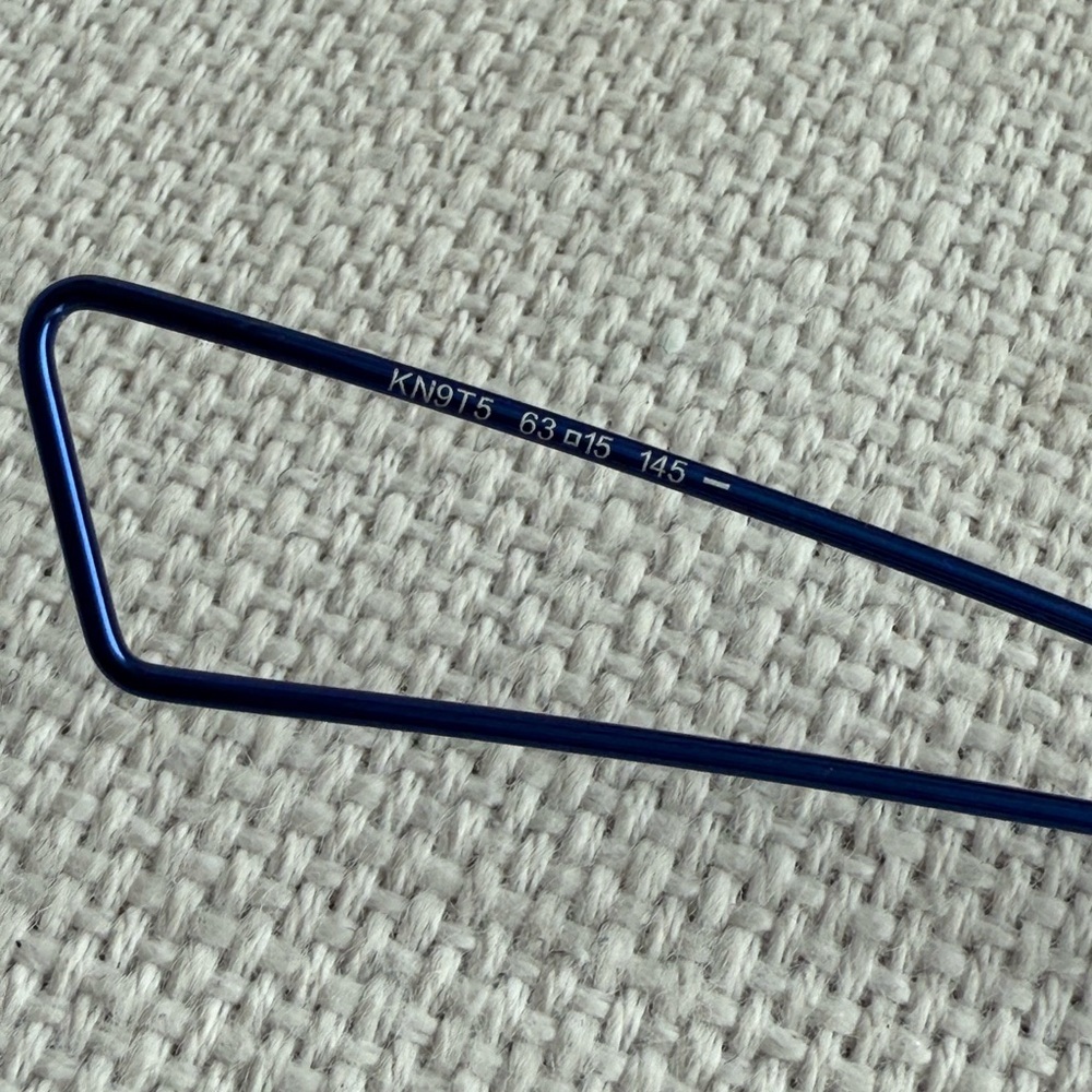 CHRISTIAN DIOR SCULPT Blue Green Mirrored Cat Eye Sunglasses AUTHENTIC - Picture 11 of 11